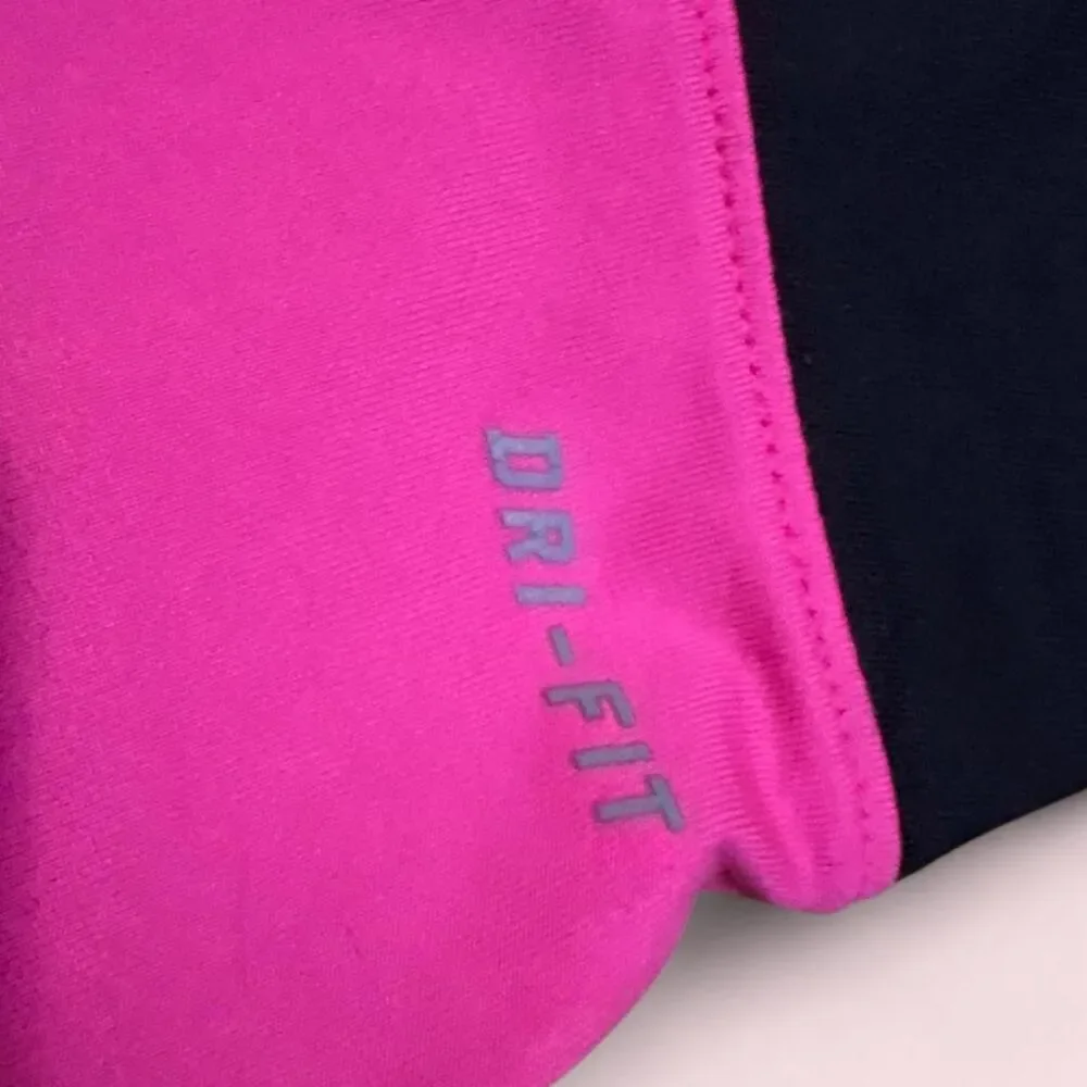 Nike Dri-Fit Pink and Black Shorts